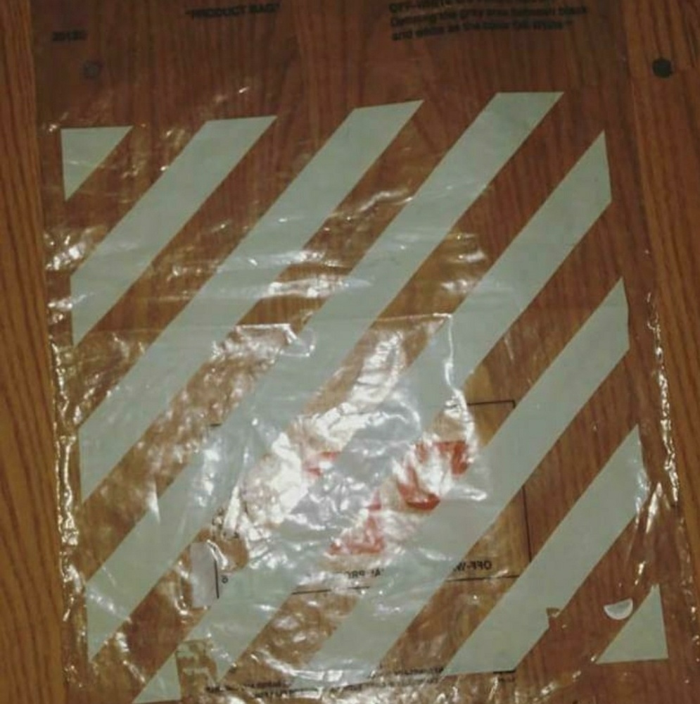 Supreme and offwhite bags